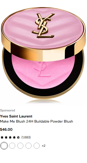 YSL Beauty campaigns first seen Jan 2026.