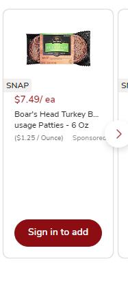 Boar's Head Brand campaigns first seen Nov 2024.