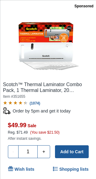 Scotch campaigns first seen Aug 2025.