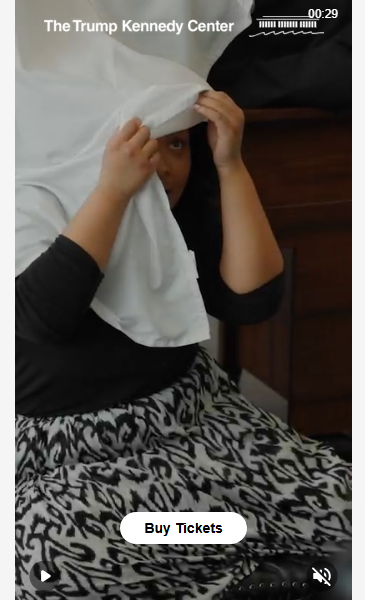 The John F. Kennedy Center for the Performing Arts campaigns first seen Feb 2026.