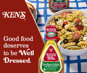 Ken's Foods campaigns first seen Jul 2025.