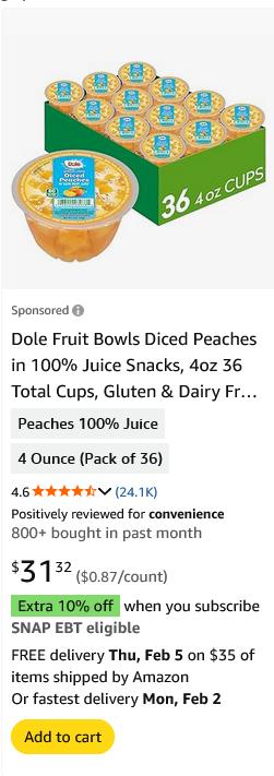 Dole Food campaigns first seen Jan 2026.