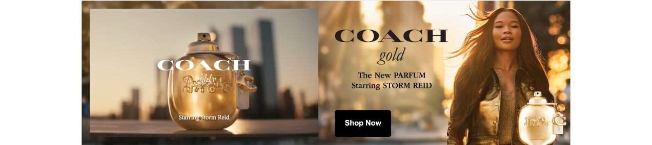 Coach Fragrances campaigns first seen Aug 2025.