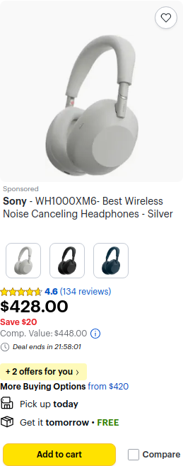 Sony Portable MP3 Players & Personal Speakers campaigns first seen Oct 2025.