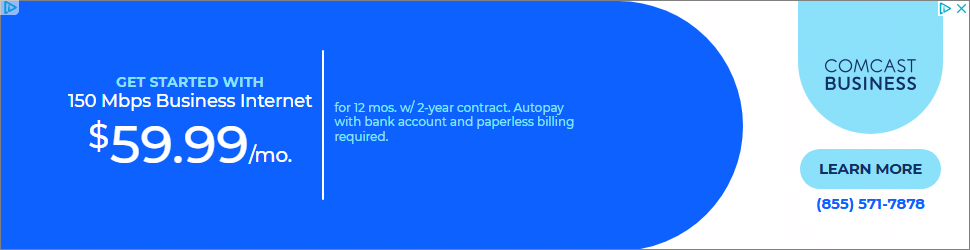 Comcast Business campaigns first seen Jan 2025.