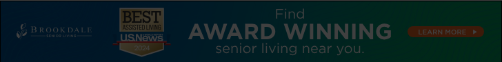 Brookdale Senior Living campaigns first seen Feb 2025.