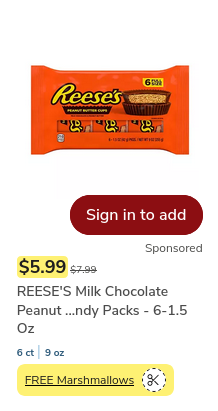 Reese's campaigns first seen May 2025.