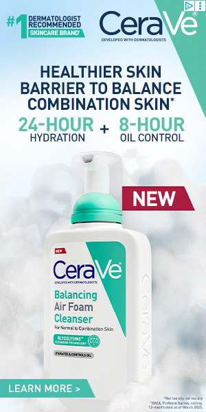 CeraVe campaigns first seen Jul 2025.