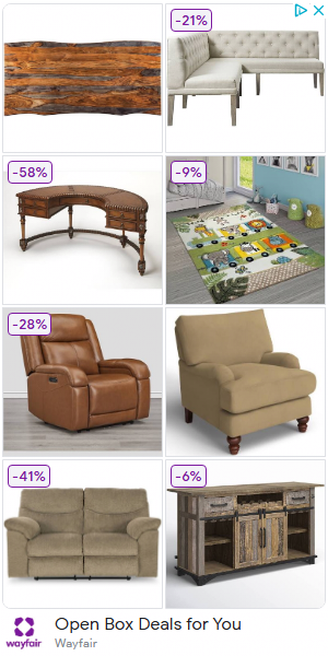 Wayfair campaigns first seen Jan 2025.