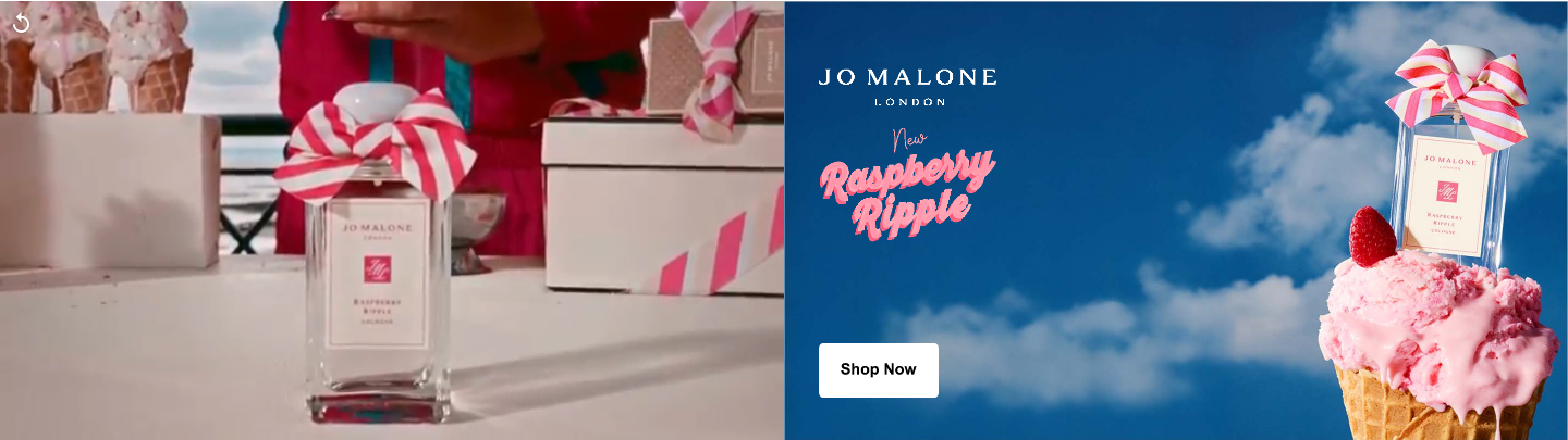 Jo Malone London campaigns first seen Aug 2025.