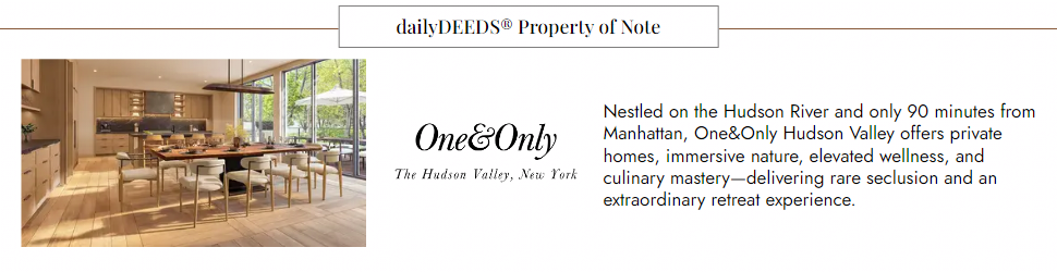 One & Only Resorts campaigns first seen Sep 2025.