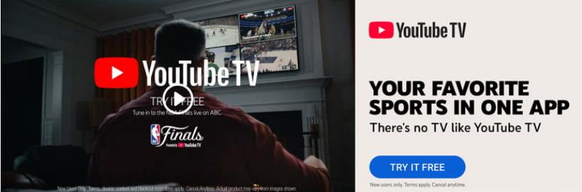 YouTube campaigns first seen Jun 2025.