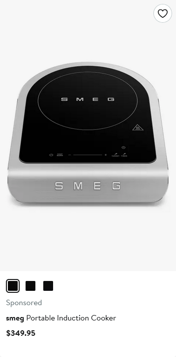 Smeg campaigns first seen Apr 2026.