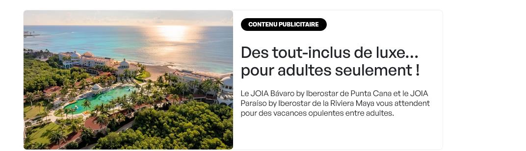 Iberostar Hotels & Resorts campaigns first seen Dec 2025.