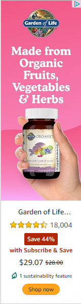 Garden Of Life campaigns first seen Nov 2025.