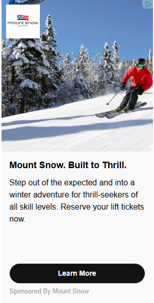 Vail Resorts Management campaigns first seen Feb 2025.