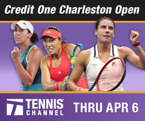 Tennis Channel campaigns first seen Mar 2025.