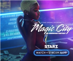 Starz Entertainment campaigns first seen Aug 2025.