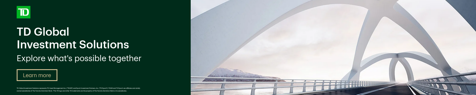 Toronto Dominion Bank campaigns first seen Oct 2025.