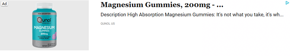 Qunol campaigns first seen Jan 2025.