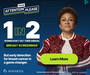 Novartis campaigns first seen Mar 2025.