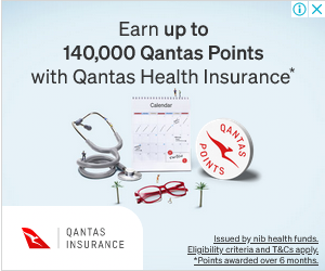 Qantas Airways Limited campaigns first seen Feb 2025.