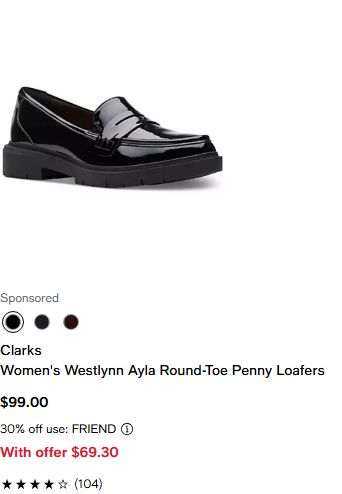 C. & J. Clark America campaigns first seen Oct 2024.