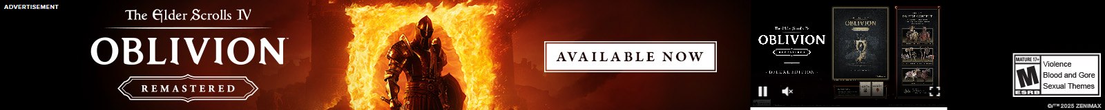 Bethesda Softworks campaigns first seen Apr 2025.