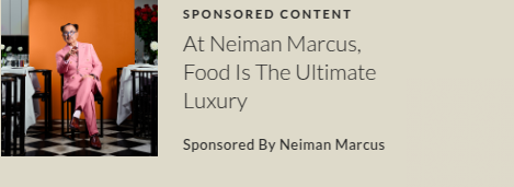 The Neiman Marcus Group campaigns first seen Mar 2025.