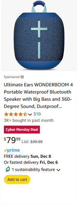 Logitech campaigns first seen Dec 2024.