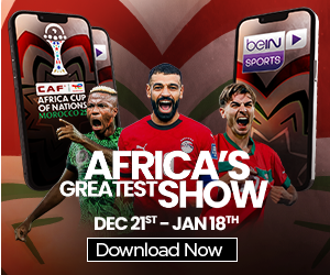 beIN SPORTS campaigns first seen Dec 2025.