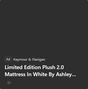 Raymour & Flanigan Furniture and Mattresses campaigns first seen Apr 2025.