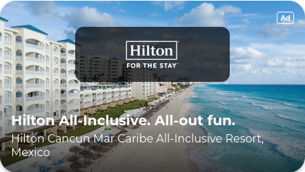 Hilton Worldwide campaigns first seen Dec 2025.