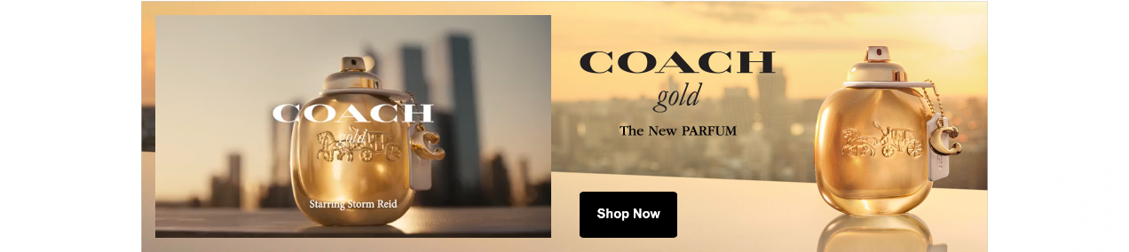 Coach Fragrances campaigns first seen Aug 2025.