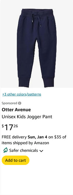 Carter's campaigns first seen Dec 2025.