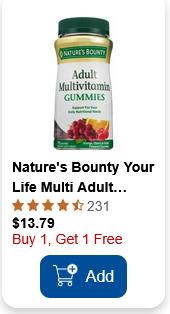 Nature's Bounty campaigns first seen May 2026.