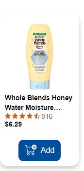 Garnier Whole Blends Collection campaigns first seen Nov 2025.