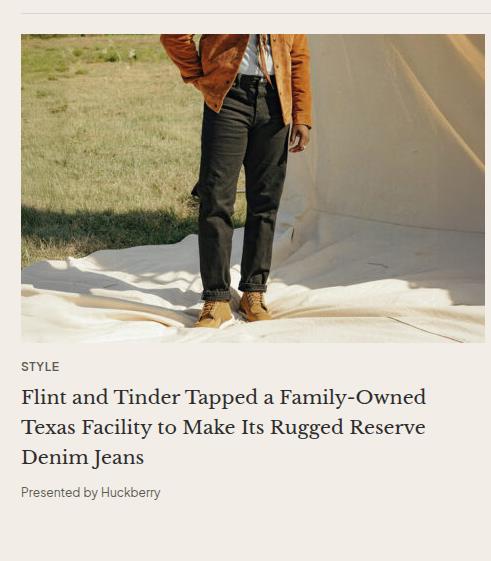 Huckberry campaigns first seen Jan 2025.