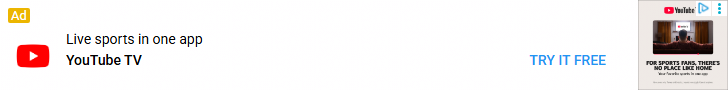 YouTube TV campaigns first seen Apr 2026.
