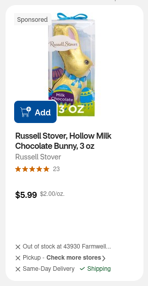 Chocoladefabriken Lindt & Spruengli campaigns first seen Mar 2025.