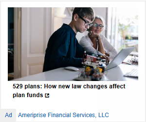 Ameriprise Financial campaigns first seen Feb 2025.