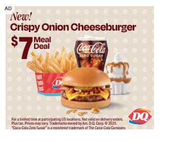 DQ Dairy Queen campaigns first seen Nov 2025.