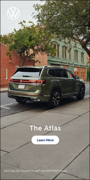 Volkswagen Atlas Model Line campaigns first seen May 2026.