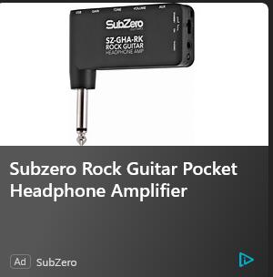 Subzero rock guitar discount pocket headphone amplifier