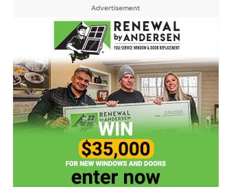 Andersen Windows & Doors campaigns first seen Jul 2025.
