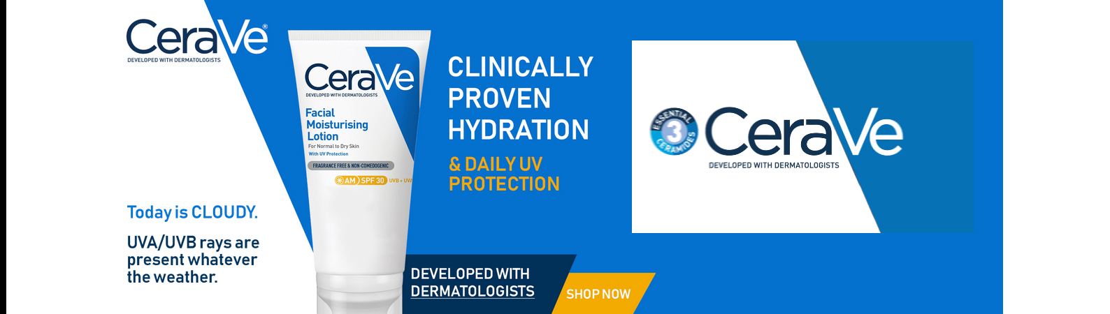 CeraVe campaigns first seen Jul 2025.