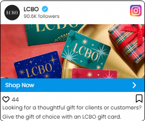 LCBO Liquor Control Board of Ontario campaigns first seen Oct 2025.