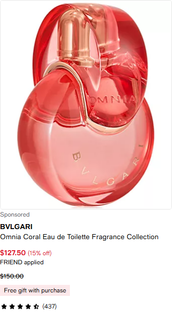 Bulgari campaigns first seen Apr 2026.