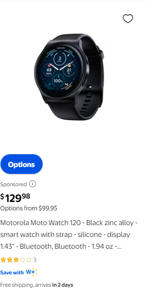 Motorola Mobility campaigns first seen Aug 2025.