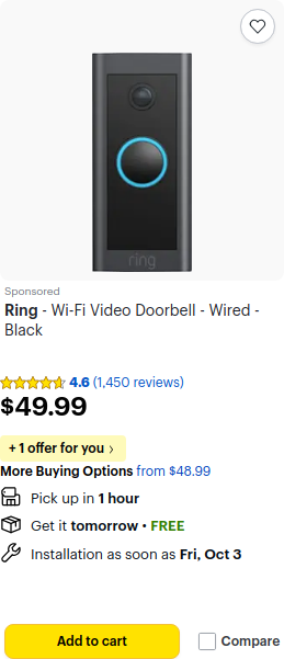 Ring campaigns first seen Sep 2025.